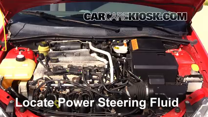 2004 Ford Focus ZTS 2.3L 4 Cyl. Power Steering Fluid Check Fluid Level